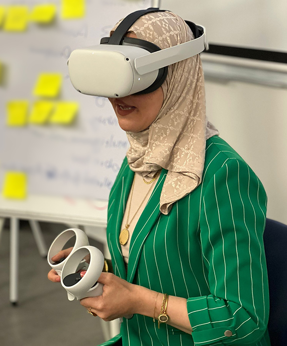 VR Headset Woman